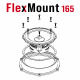 Helix Compose CFMK165 VW.2 FlexMount (FDM) till VW